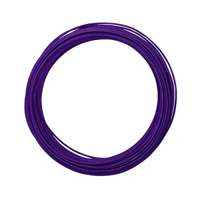 Afbeelding van Vaessen Creative Aluminium Draad Embossed round 2mm 30m Lila