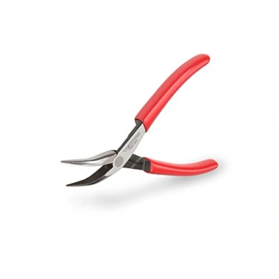 Afbeelding van TEKTON Mini gebogen lange neus tang PMN11301