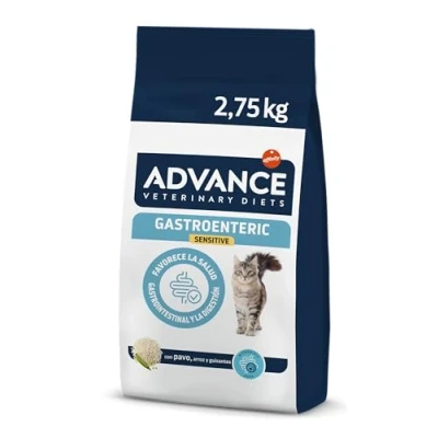 Afbeelding van Advance Veterinary Diets Gastro enteric Sensitive Voeding voor Katten met Maag Darmproblemen, 2,75 kg