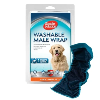 Afbeelding van Simple Solution Wasbare reu luiers met lekvrije pasvorm, Irritant urineren, incontinentie of mannelijke markering