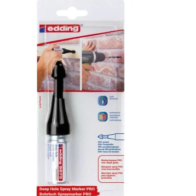 Afbeelding van Edding Marker diepe gaten E 8875 PRO blister zwarte dop ED066527