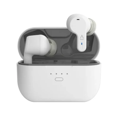 Afbeelding van Creative Zen Air Pro True Wireless oortelefoon (wit): draadlos met Bluetooth 5.3, geschikt voor LE Audio, zweetbestendig, ingebouwde microfoon