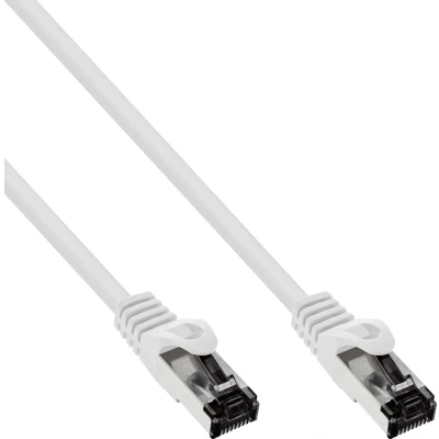 Afbeelding van S/FTP CAT8.1 40 Gigabit netwerkkabel / wit LSZH 2 meter
