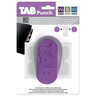 Afbeelding van Circle Tab punch We R