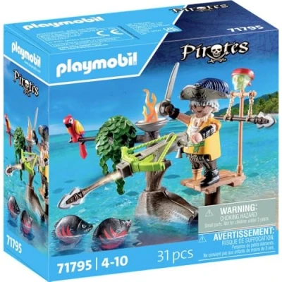 Afbeelding van Playmobil 71795 piraat met ballista