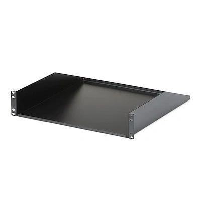 Afbeelding van StarTech.com 2U Vrijdragende Plank Rackmontage Robuuste Vaste Serverrack Serverkast 56kg