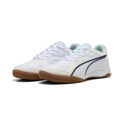 Afbeelding van Puma Unisex Pressing Iv Track Schoen, Wit Aqua Fizzy Licht Zeeglas, 39 EU