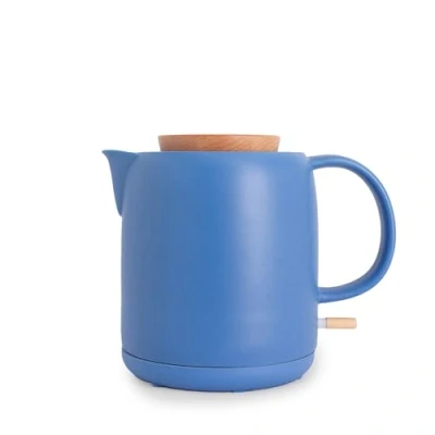 Afbeelding van CREATE Elektrische waterkoker van keramiek 1 L 100ºC met zelfuitschakelend systeem, antikalkfilter en antideeltjesfilter Strong blue KETTLE CERAMIC