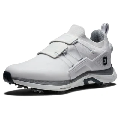 Afbeelding van Footjoy Hyperflex Boa golfschoenen, heren, wit/zwart (wit/zwart boa), 42.5 EU