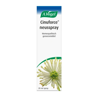 Afbeelding van A.Vogel Cinuforce Tabletten 80TB + Neusspray 20ML Combiverpakking