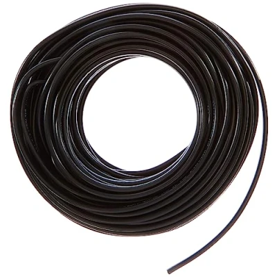 Afbeelding van Electraline Kabelrol H03VVH2 F, 2x0,75 mm², lengte 20 m, Zwart