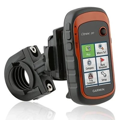 Afbeelding van Wicked Chili Fiets, scooter, stuurhouder compatibel met Garmin eTrex, Dakota, Oregon, Approach, Astro, GPSMAP (perfecte pasvorm, QuickFix, Made in Germany, houder) zwart