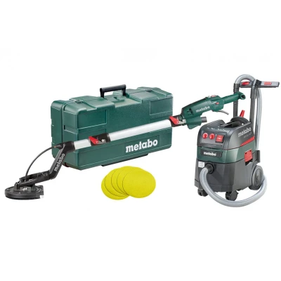 Afbeelding van Metabo 690886000 Langnek Schuurmachine 225mm (LSV 5 225)&amp;Alleszuiger / Bouwstofzuiger (ASR 35 L ACP) Combiset 1400W klasse 35L