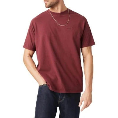 Afbeelding van Levi&#039;s TAB Vintage TEE Tshirt print, Heren, Maat: XS, Chocolate truffle