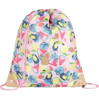 Afbeelding van Pick &amp; Pack Tropical Fruit Gymtas Soft Pink