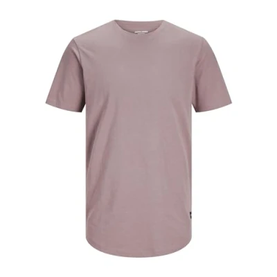 Afbeelding van Jack &amp; Jones ENOA CREW NECK Tshirt basic, Heren, Maat: Small, Twilight mauve