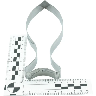 Afbeelding van BekkiB uitsteekvorm &quot;vis&quot; Grote ca. 18 x 7 cm Vaatwasmachinebestendige van roestvrij staal Voor het bakken koekjes en peperkoek 1104