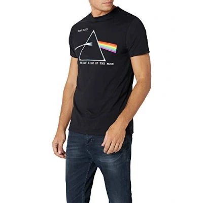Afbeelding van Pink Floyd Dark Side Of The Moon Heren T shirt M Zwart