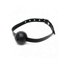 Afbeelding van Rimba Bondage Play Simpele Ball Gag met Plastic Bal