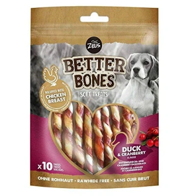 Afbeelding van Zeus BetterBones Duck&amp;Cranberry Twists
