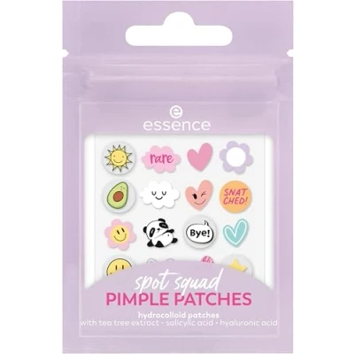 Afbeelding van essence spot squad PIMPLE PATCHES, anti spot, verzorgend, dekkend, rustgevend (32pcs)