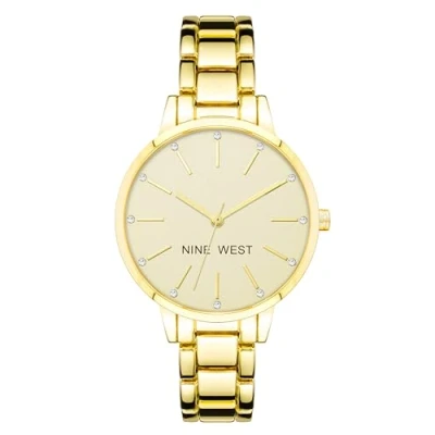 Afbeelding van Nine West Vrouwenhorloge met kristallen accenten, NW/2098