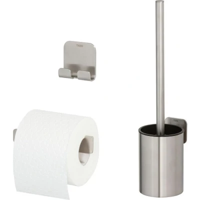 Afbeelding van WC Set Tiger Colar RVS Geborsteld