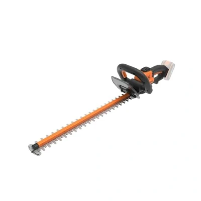 Afbeelding van WORX WG264E.9 Accuheggenschaar, 20 V, efficiënte en nauwkeurige snit door hoogwaardig dubbel lemmet, 56 cm zwaardlengte, mespuntbescherming, compatibel met PowerShare, zonder accu oplader