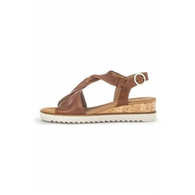 Afbeelding van Gabor 751.1 Sandalen Dames Camel Maat 40