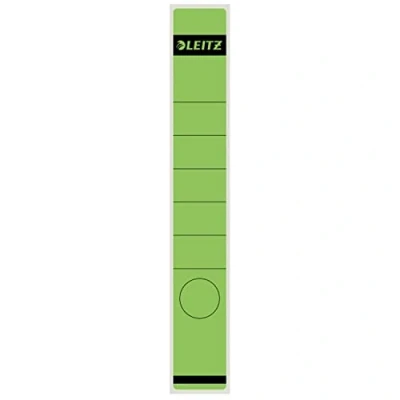 Afbeelding van Rugetiket Leitz smal/lang 39x285mm zelfklevend groen