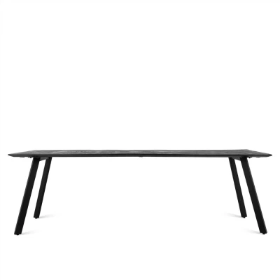 Afbeelding van Benoa Eettafel Berlin Zwart 220cm