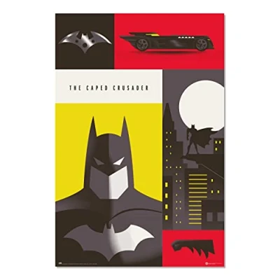 Afbeelding van Poster Batman 100th Anniversary WB 61x91,5cm