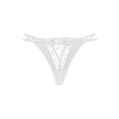 Afbeelding van Wolbar Maracca String, Dames, Maat: Large, White