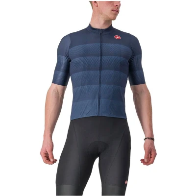 Afbeelding van Castelli Livelli Jersey Met Korte Mouwen Blauw XS Man