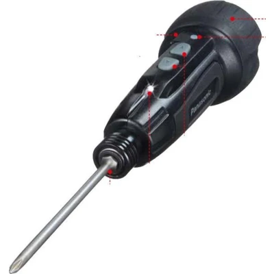 Afbeelding van Panasonic Tools EY7412SB Accu Schroevendraaier 3,7V Li ion incl. Bitset