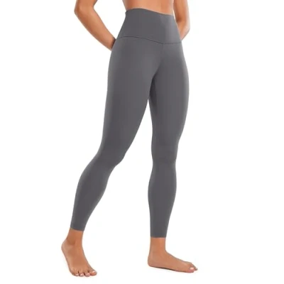 Afbeelding van CRZ Yoga Butterluxe Lounge Legging Met Hoge Taille 25&quot; Trainingslegging Sportlegging Voor Dames Boterachtige Zachte Yogabroek Donkere koolstof XL