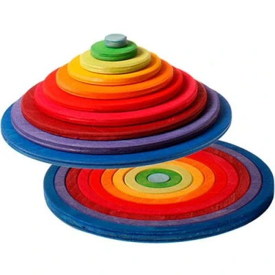 Afbeelding van Grimm&#039;s Concentrische Cirkels en Ringen Regenboog
