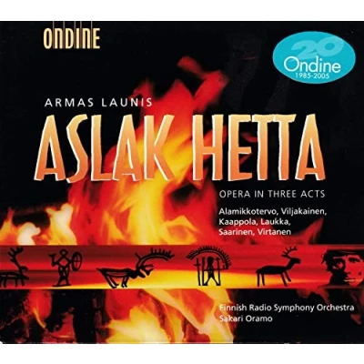 Afbeelding van Finnish Radio Symphony Orchestra, Sakari Oramo Launis: Aslak Hetta (2 CD)