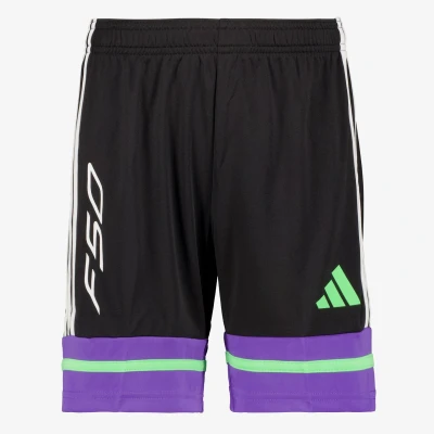Afbeelding van adidas Performance Youth Unisex Shorts voor kinderen, Maat: 140, Black/purple rush