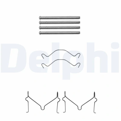Afbeelding van Delphi Diesel Rem montageset LX0306