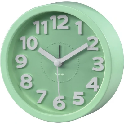 Afbeelding van Hama Wekker Retro Rond Lichtgroen
