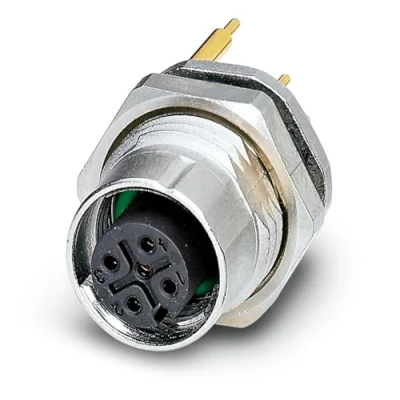 Afbeelding van Phoenix Contact 1558548 Sensor/actuator steekconnector M12 Aantal polen: 5 Bus, inbouw 20 stuk(s)