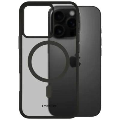 Afbeelding van Mobilize MagSafe Compatible Hybrid Case Apple iPhone 16 Pro Black