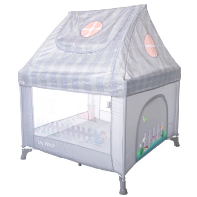 Afbeelding van Lorelli My Place Grey Inklapbare Box met Dakje 1008064 2506