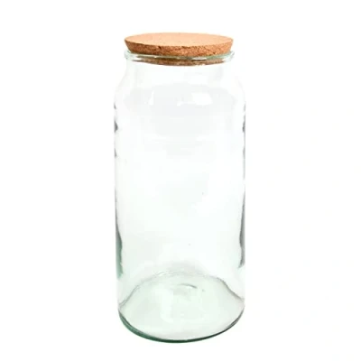 Afbeelding van Terrarium Fles Esschert Design Half Open L