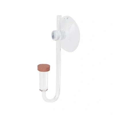 Afbeelding van CO2 Diffuser Aquarium Regulator Acryl Transparante Verstuiver met U Vorm Aansluitbuis voor Aquariumplanten Water Gras