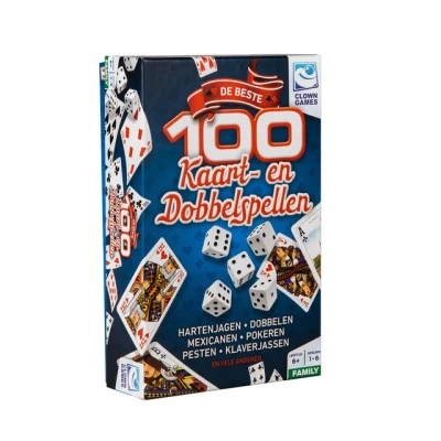 Afbeelding van 100 Kaart+Dobbel Spellen