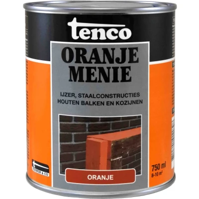 Afbeelding van Tenco Oranje Menie 0,75 ltr Grondverf en