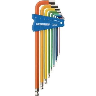 Afbeelding van Gedore H 42 CKEL 09 Stiftsleutelset multicolor 9 delig 3297470