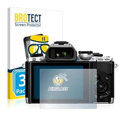 Afbeelding van BROTECT Glas Screen Protector voor Olympus OM D E M10 (3 Stuks) Schermbeschermer [9H Hardheid, Beschermglas Folie niet Gehard Glas]
